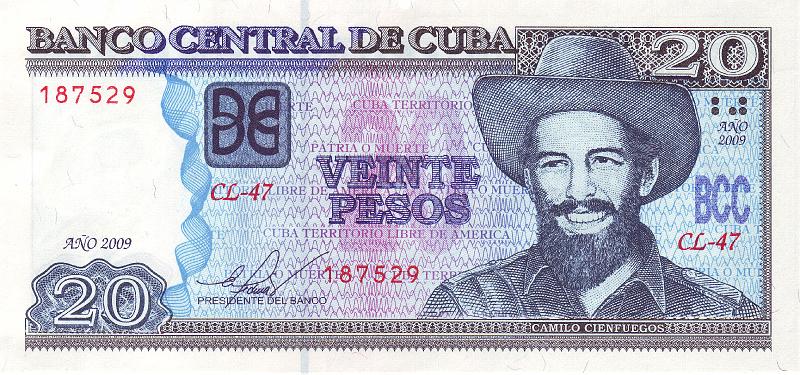 CUB_02_A.JPG - Куба, 2009г., 20 песо.
