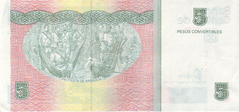 CUB_06_B.JPG - Cuba, 5 pesos convertibles, aUNC.