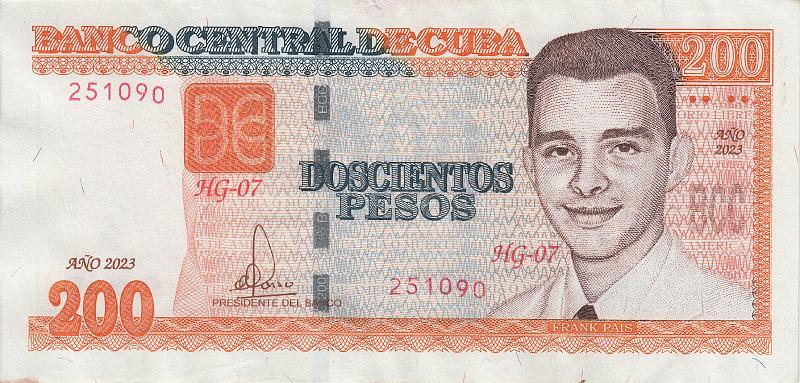 CUB_10_A.JPG - Куба, 2023г., 200 песо.