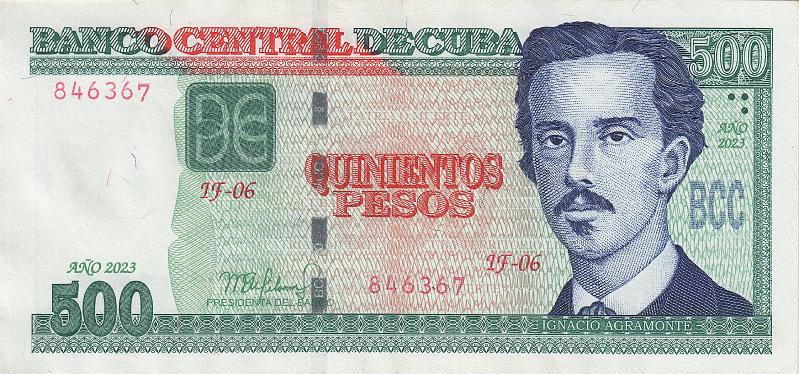 CUB_12_A.JPG - Куба, 2023г., 500 песо.