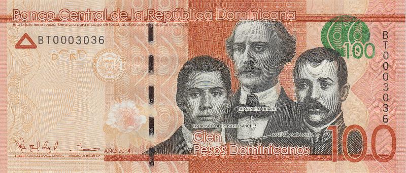 DOM_05_A.JPG - Доминиканская республика, 2014г., 100 песо.