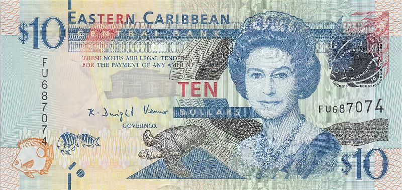 EAC_03_A.JPG - Восточные карибы, 2012г., 10 долларов.