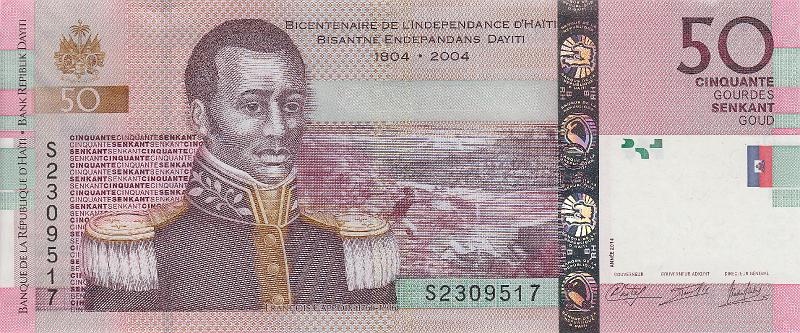 HTG_01_A.JPG - Гаити, 2014г., 50 гурд.