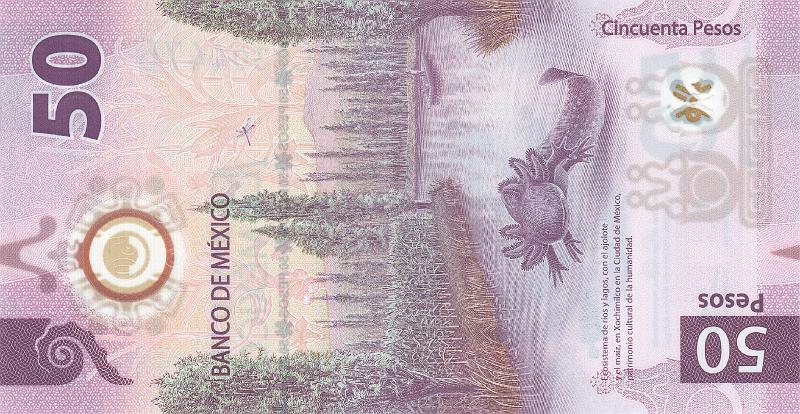 MEX_07_B.JPG - Mexico, 50 pesos, UNC.
