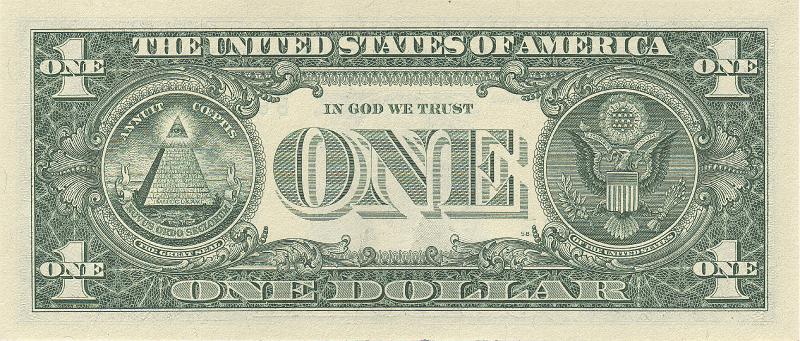USA_04_B.JPG - USA, 1 dollar, UNC.