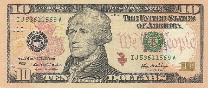 USA_08_A.JPG - США, 2006г., 10 долларов.