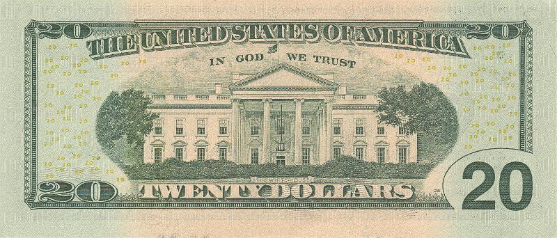 USA_09_B.JPG - USA, 20 dollars, UNC.