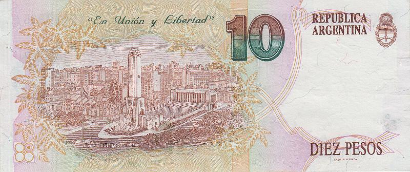 ARG_20_B.JPG - Argentina, 10 pesos, XF.