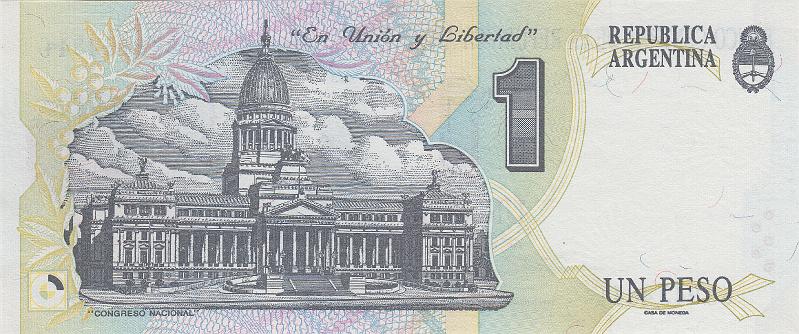 ARG_22_B.JPG - Argentina, 1 peso, UNC.