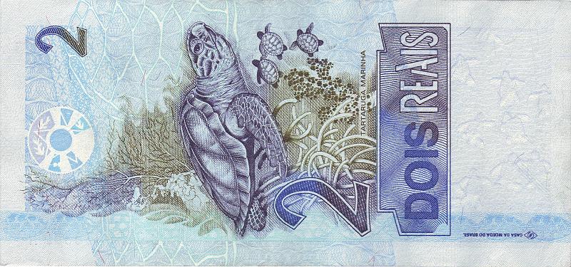 BRA_01_B.JPG - Brasil, 2 reals, aUNC.