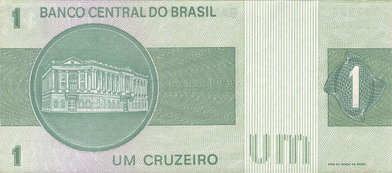 BRA_13_B.JPG - Brasil, 1 cruzeiro, UNC.