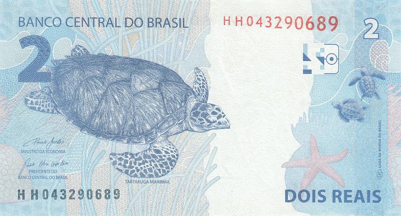 BRA_23_B.JPG - Brasil, 2 reals, aUNC.