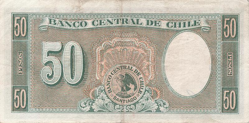CHL_03_B.JPG - Chile, 50 pesos, aUNC.